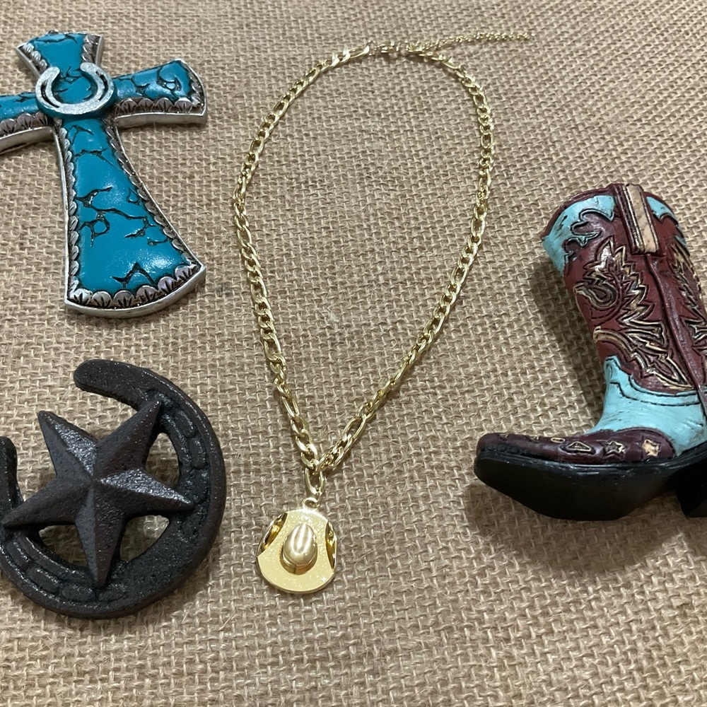 NECKLACE GOLD WESTERN